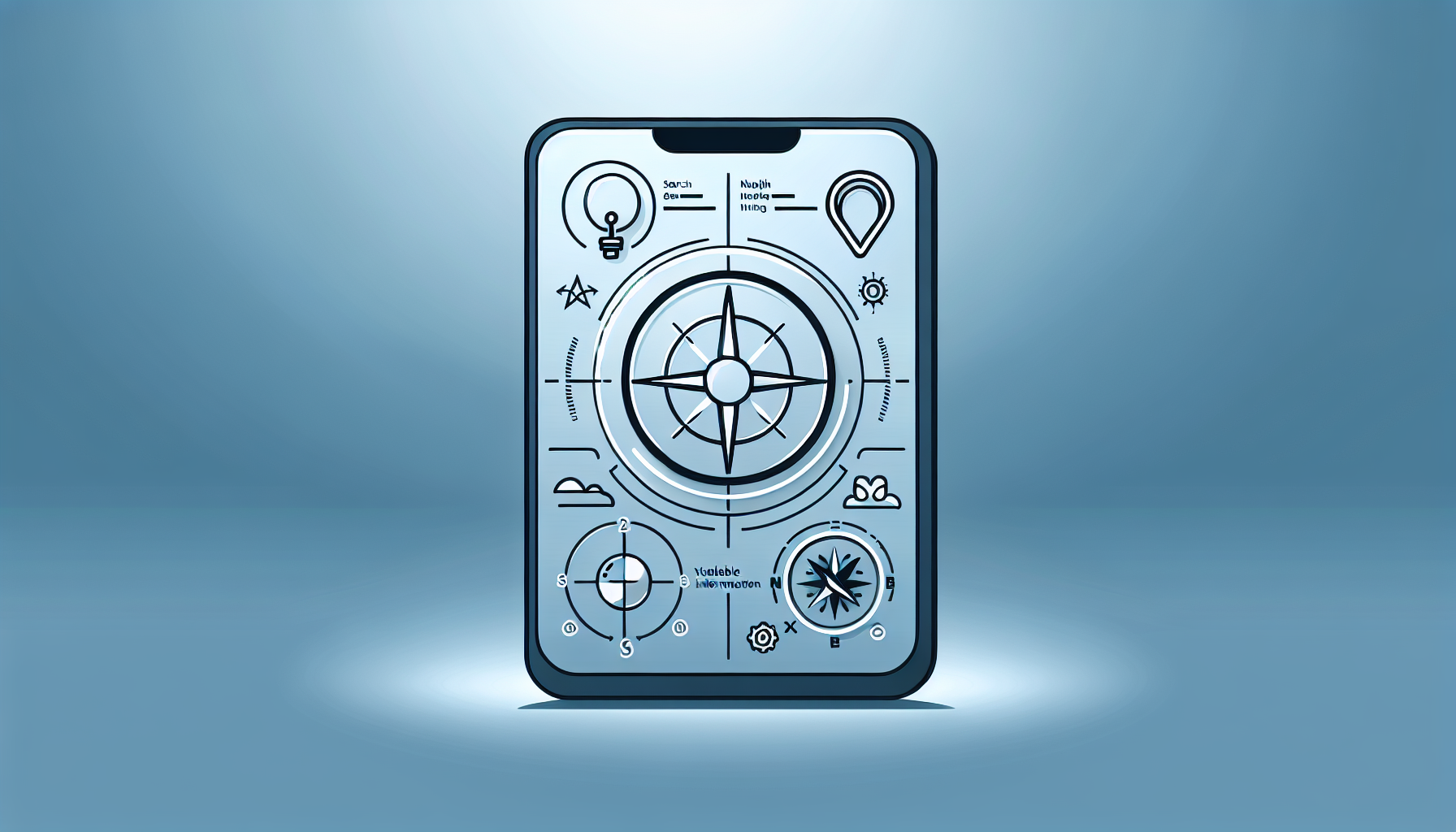 Illustration of user-friendly interface