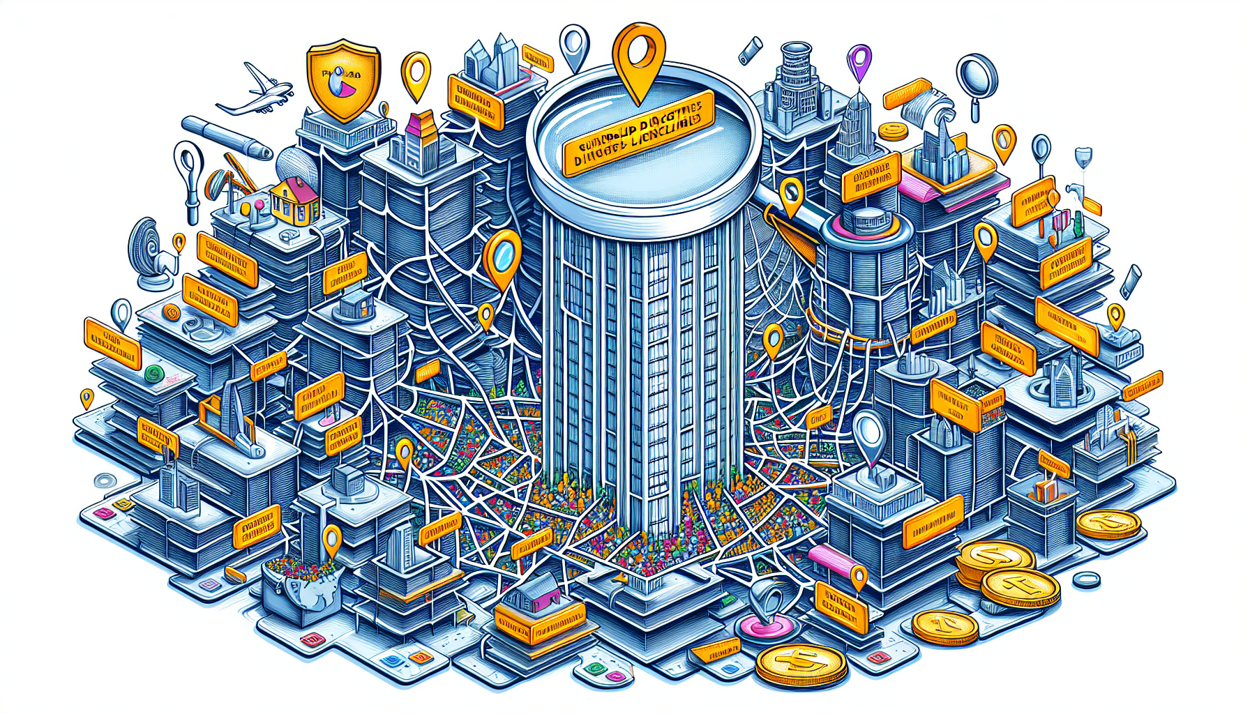Illustration of different types of directory backlinks