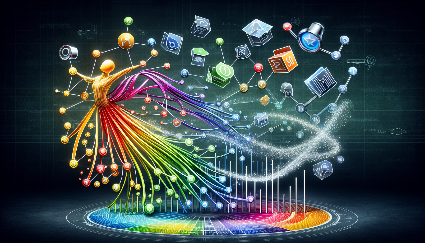 Illustration of integrating directory links into SEO strategy