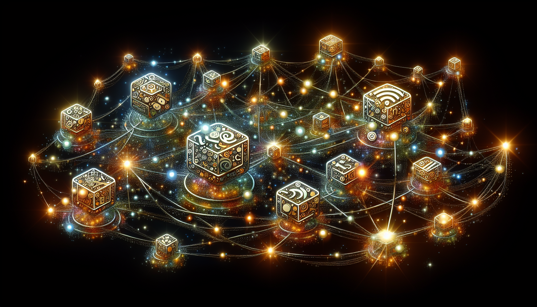 Illustration of backlinks connecting websites